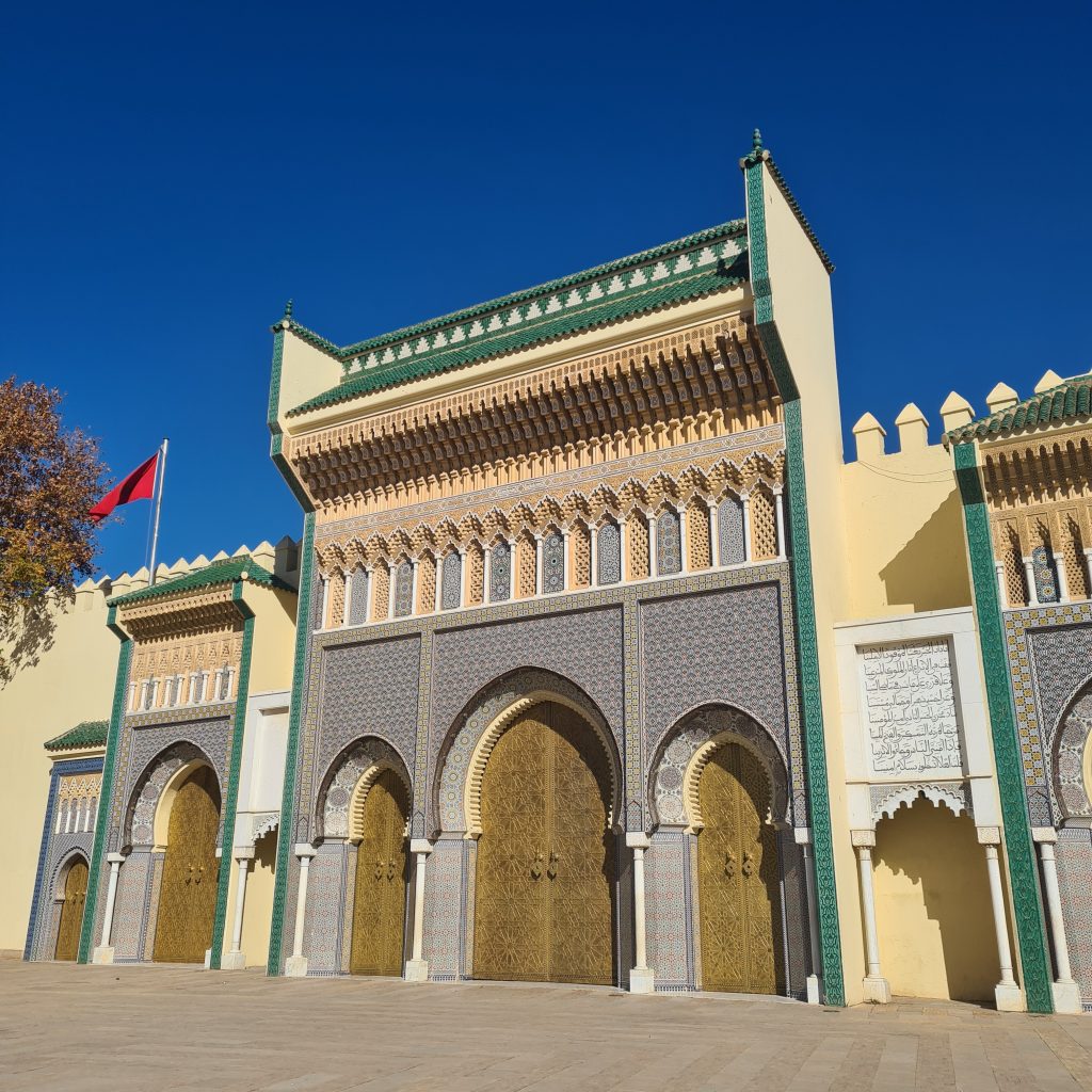 Der königlichen Palast in Fes
